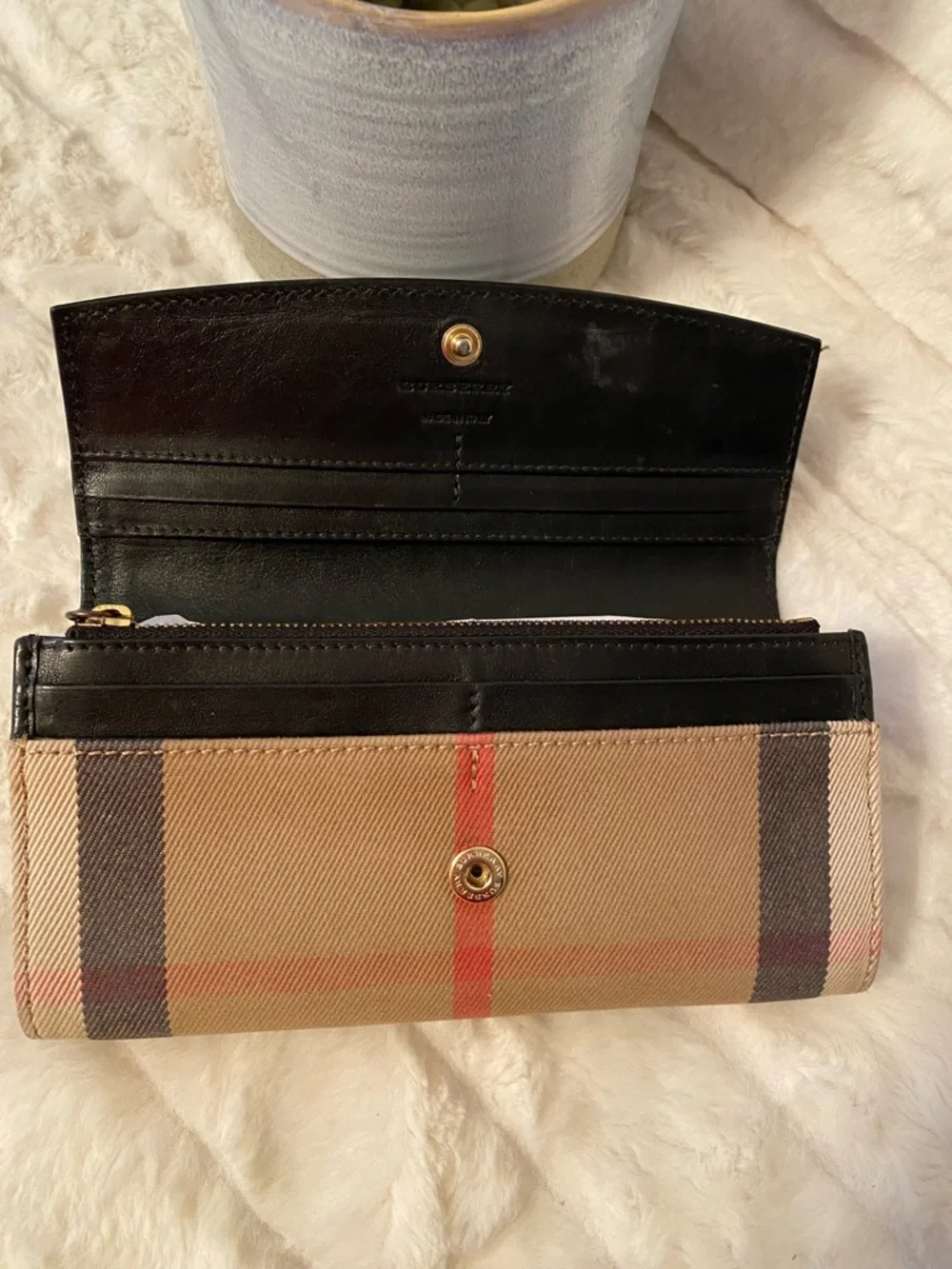 ❤️Flash SALE❤️GUC Burberry Wallet - Picture 7 of 12